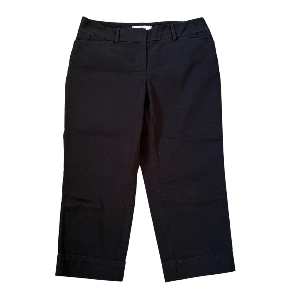 Ann Taylor Loft Women’s Black 6P Cropped/Capri Pants